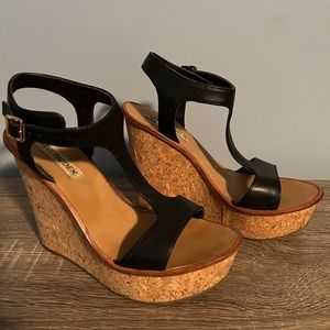 Sz 8 Steve Madden Wedges